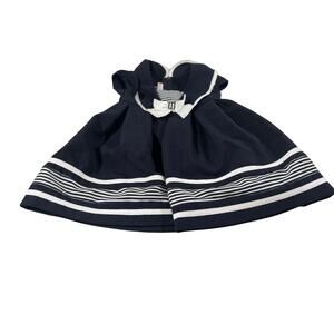 Bonnie Baby 18M Baby Girl Navy Blue Dress with Bloomers (NEW W/O TAGS)